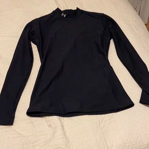 Large cold gear under armour black long sleeve